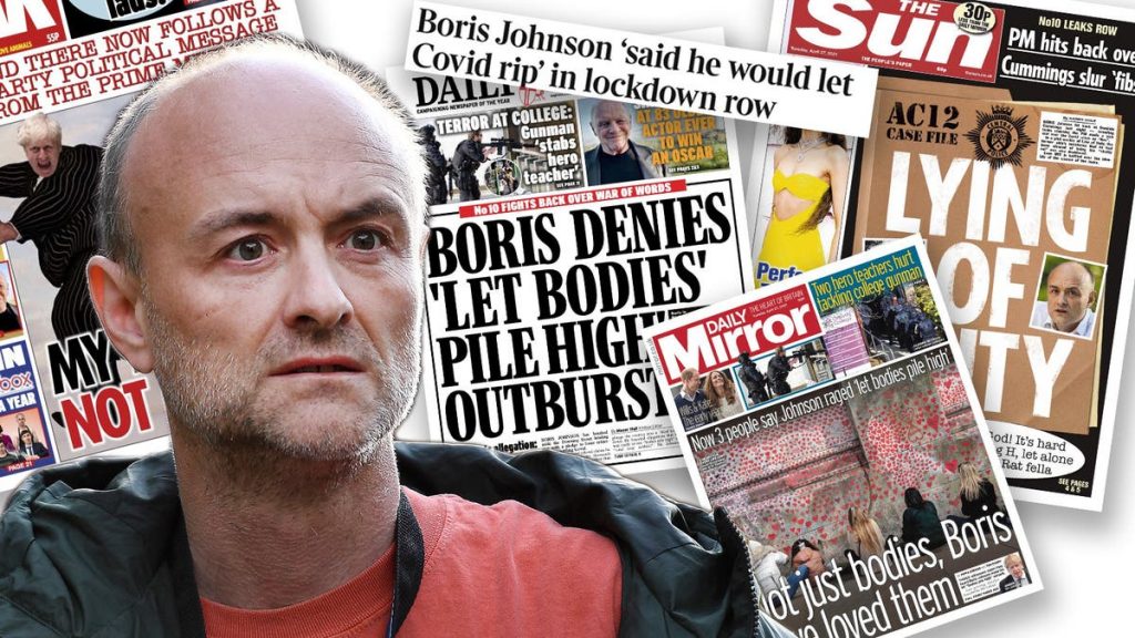 Great Britain - "If thousands of corpses pile up": the allegations of his former adviser pose a threat to Boris Johnson.