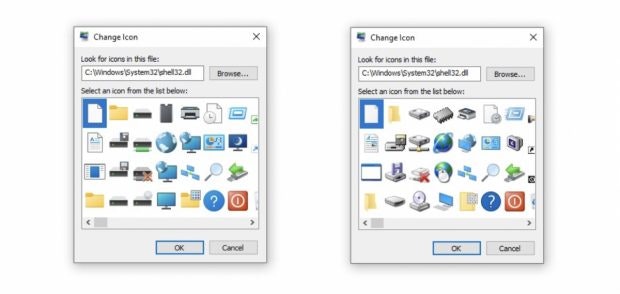 Windows 10 icon design