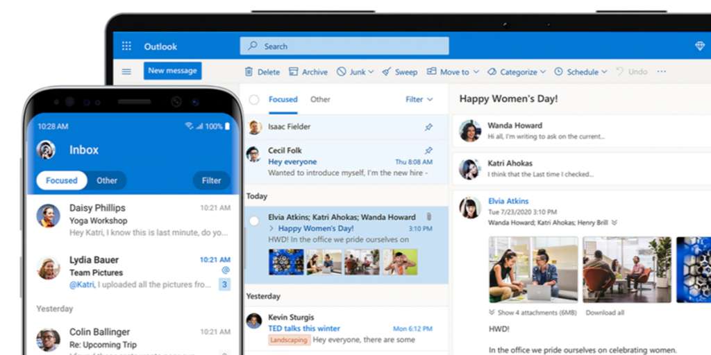 Microsoft Outlook is currently causing issues with disappearing emails