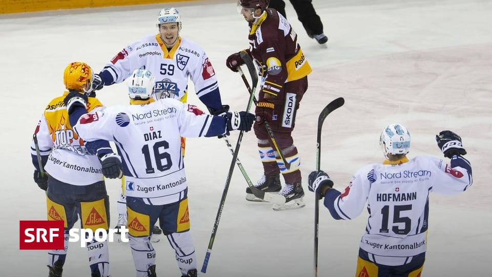 2-1 victory in Geneva - thanks to Simion and Genoni: Zug wins again with pucks - sport