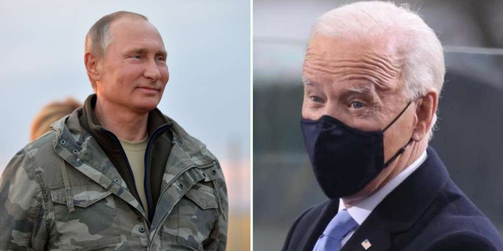 After the summit in Geneva, Biden and Putin appeared separately in front of the cameras
