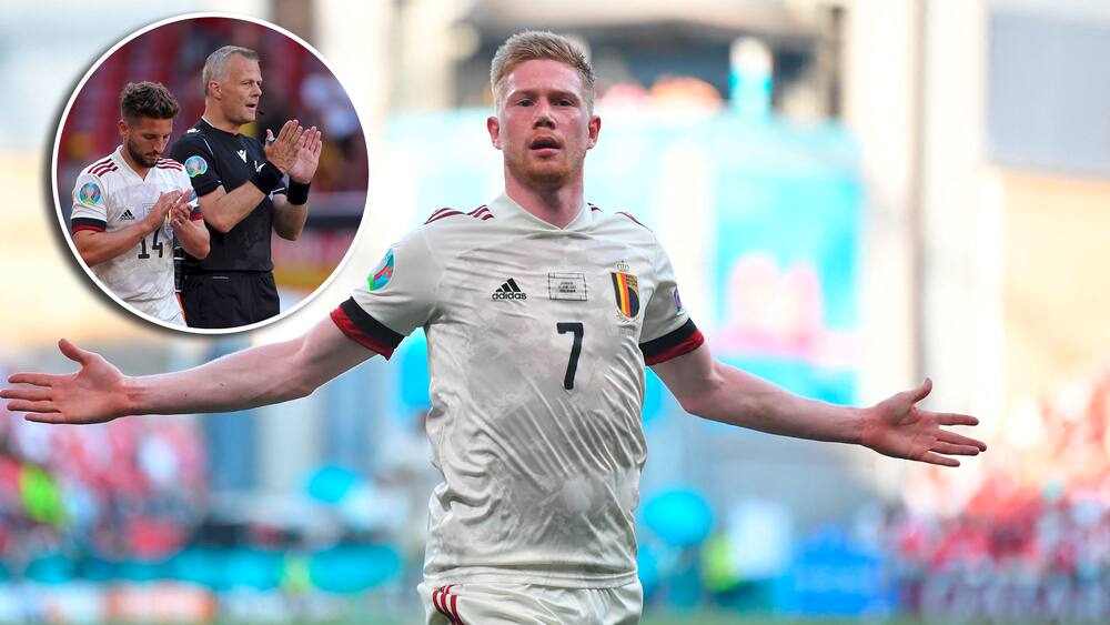 Euro 2020: Denmark loses to Belgium and the star Joker de Bruyne
