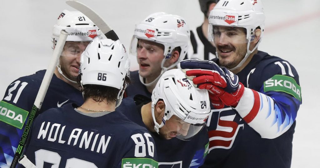 Slovakia without a chance - USA confidently moves to the semi-finals