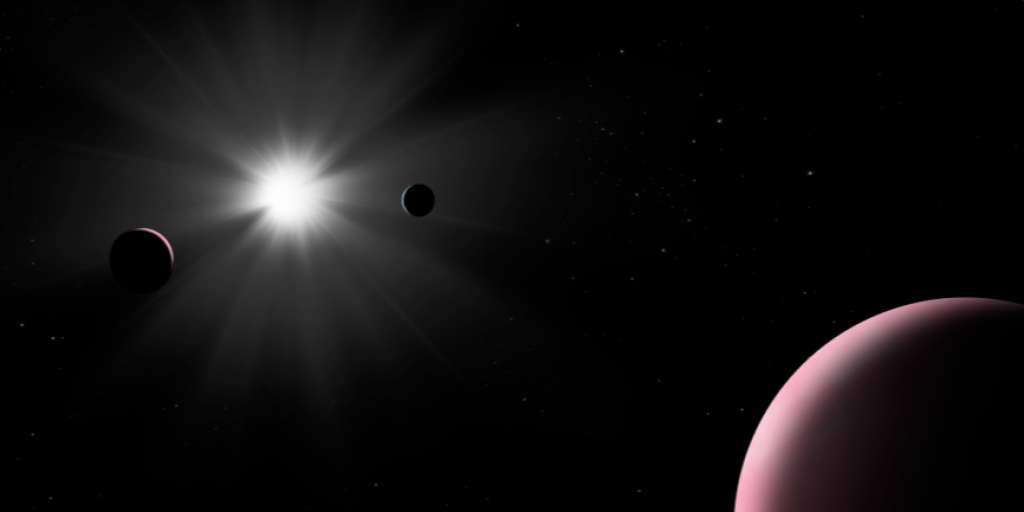 Bald drei Exomonde? - Staubscheibe um Exoplaneten erstmals nachgewiesen