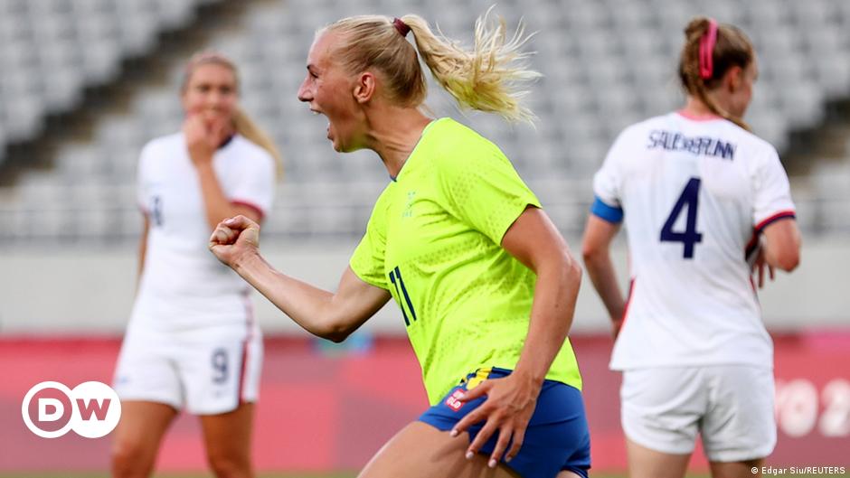 Women's soccer: Sweden shocks world champion America |  Sports |  DW
