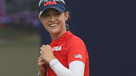 1 seed Nelly Korda wins golf gold