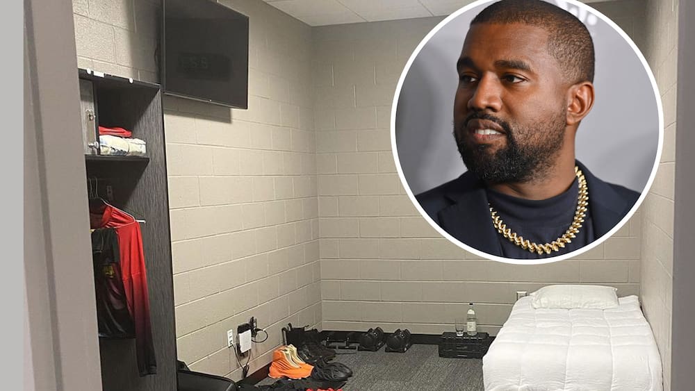 Kanye West lives in small rooms