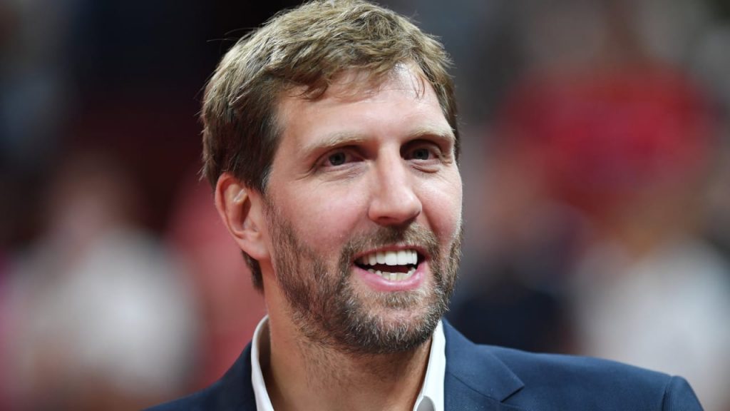 NBA!  Dirk Nowitzki travels to Slovenia - to get a huge deal with a star - American sports