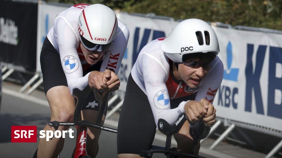 Cycling World Championship mixed time trial - Switzerland loses bronze after a hundred thrills - sport