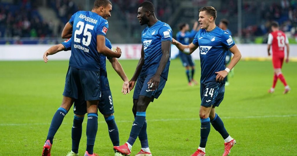 Hoffenheim sweeps Cologne 5-0 from the field