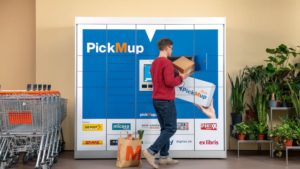 Migros Expands PickMup Parcel Service With Outdoor Pickup Boxes