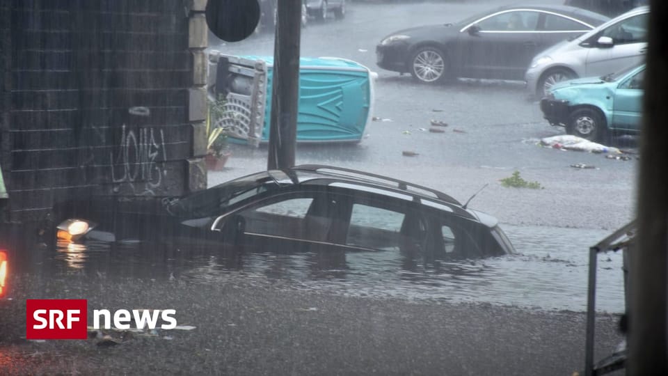 Rain continues in southern Italy - one dead in storms and floods in Sicily