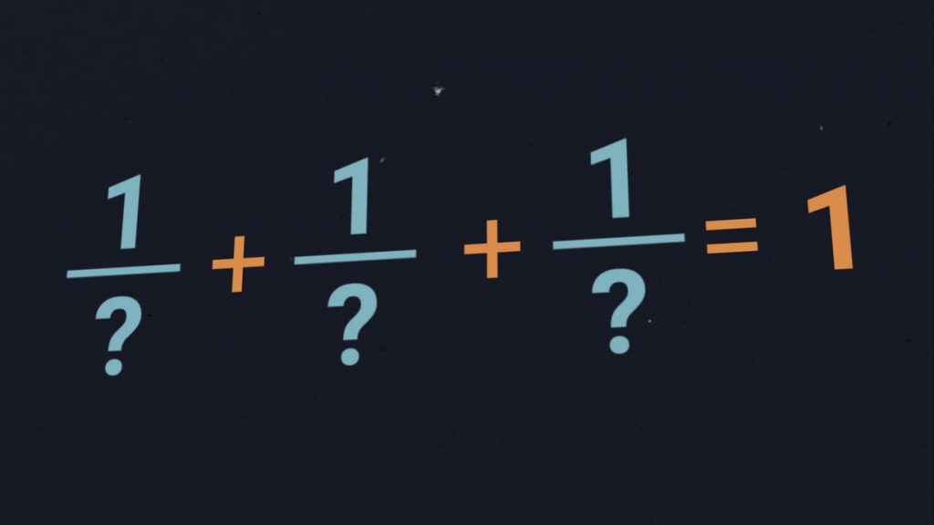 The sum of the fractions is 1 - Can you find all the solutions?