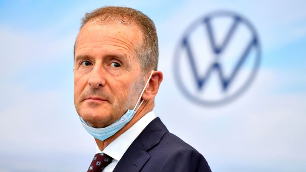Volkswagen: Strong Business Council removes confidence in President Herbert Diess - Business