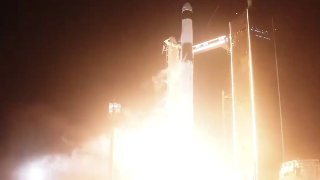 Build on Rocket Launch: Finally Go!  Maurer on his way to the International Space Station