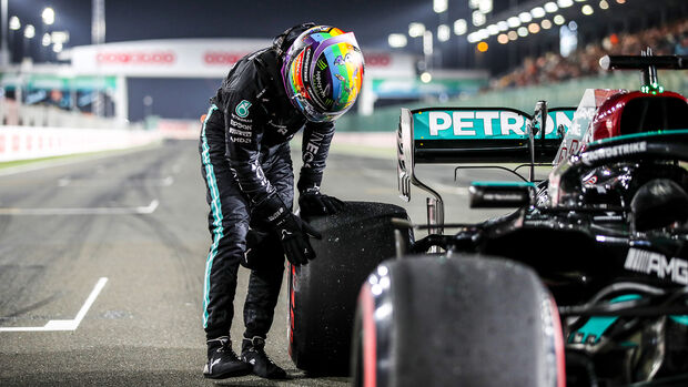 Lewis Hamilton - Mercedes - Qatar GP 2021 - Qualifying