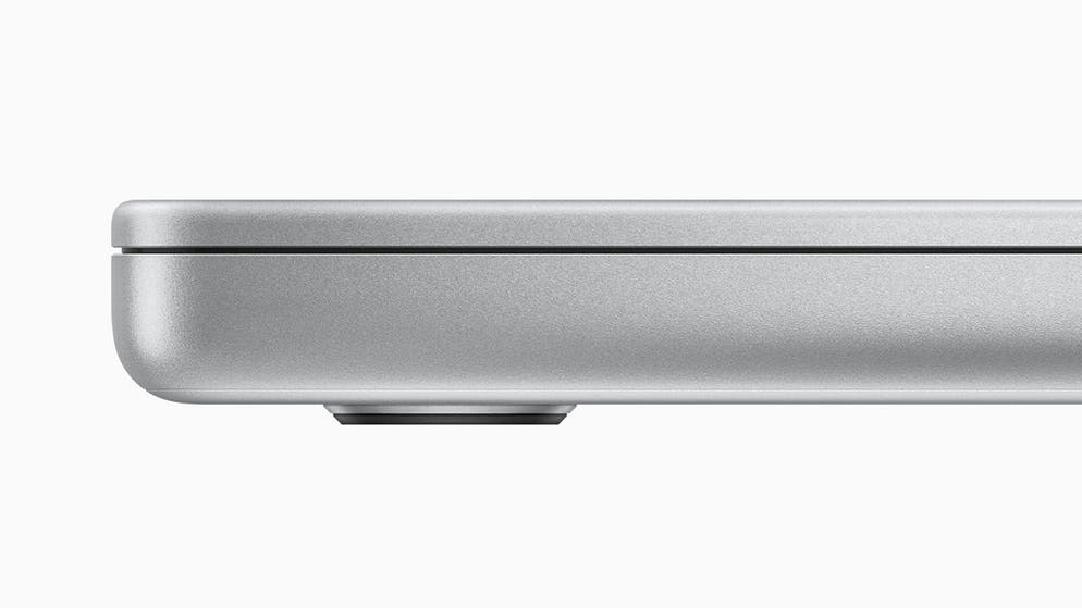 The new Macbook Pro is slightly thicker than the previous generation.