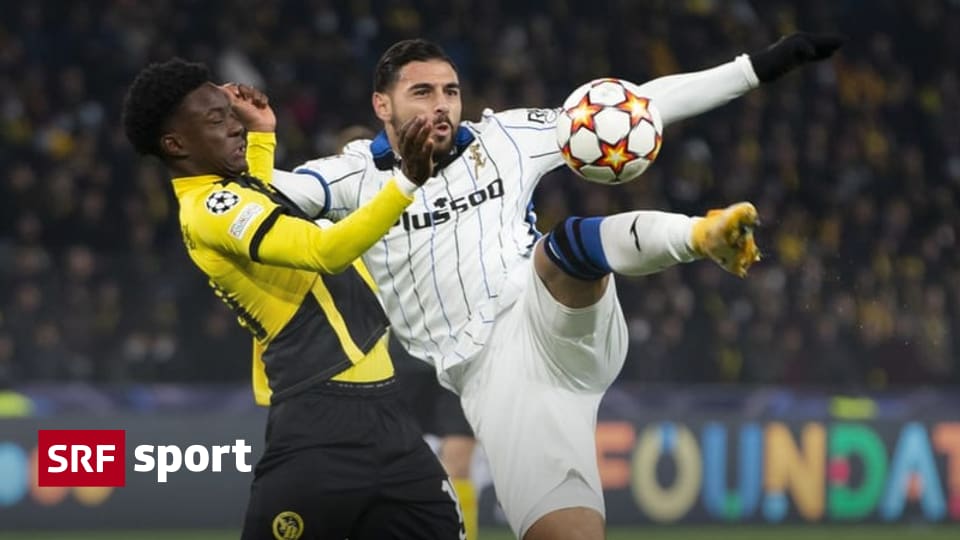 3:3 in CL vs Atalanta - quarter-hour scene: YB fights for a tie and seizes the chance - Sport