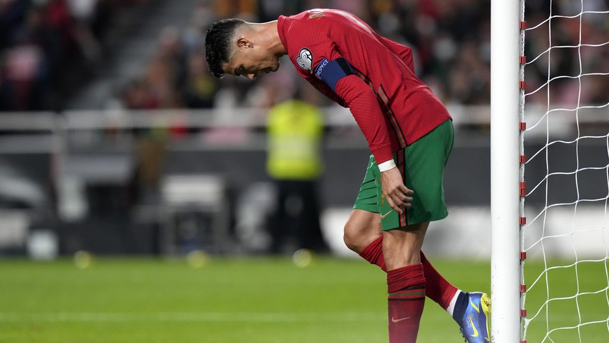 Cristiano Ronaldo and Portugal miss direct qualification for the World Cup