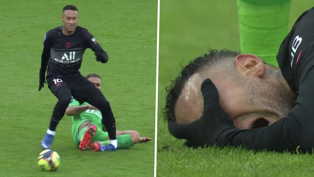 Ejected from the pitch: Neymar's horrific injury overshadows PSG win