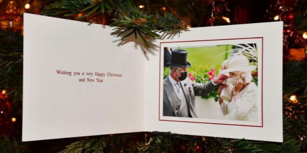 Prince Charles and Camilla surprise their Christmas card