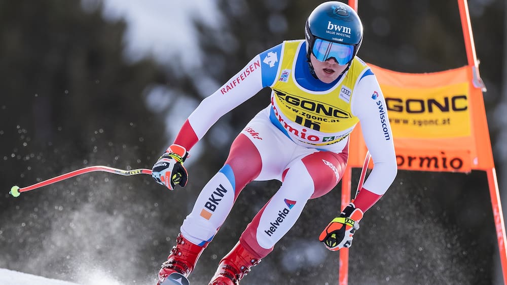 Skiing: Nils Hintermann with the best time to train on the slopes in Val Gardena