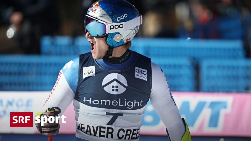 Super GV Beaver Creek - Marco Odermatt wins 6th World Cup thanks to great driving - sport