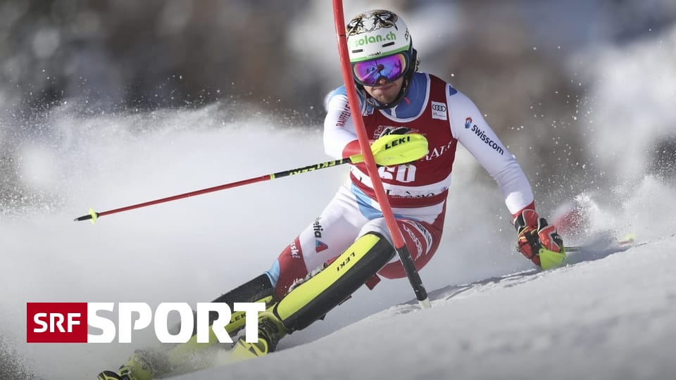 News from skiing - Von Grünigen on the European Cup podium for the first time - sport