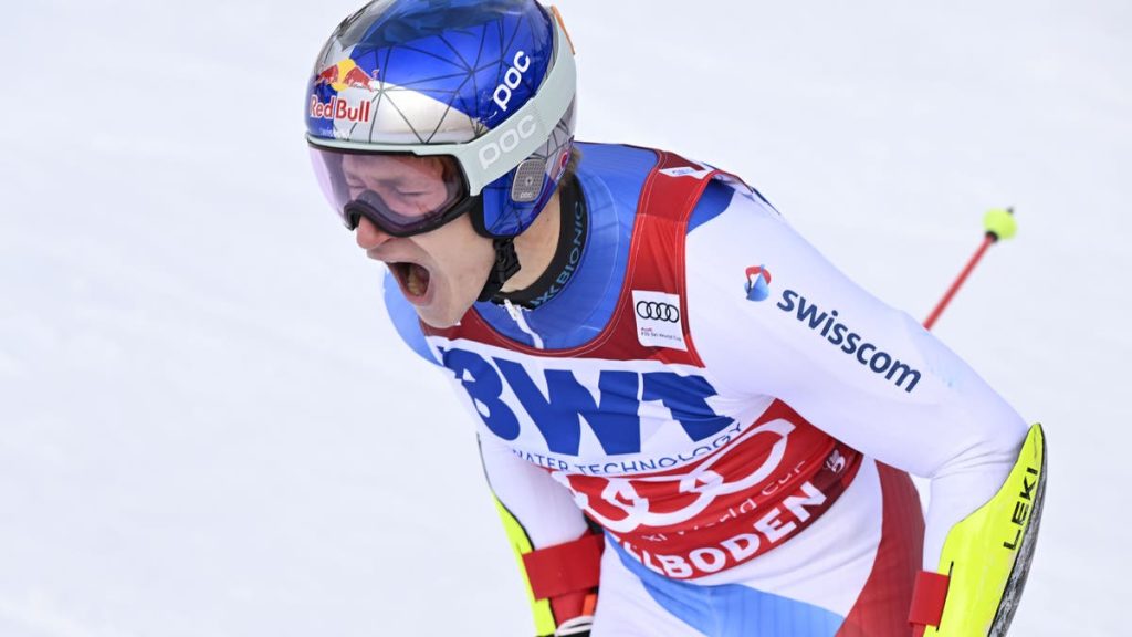 Marco Odermatt wins giant slalom at Adelboden