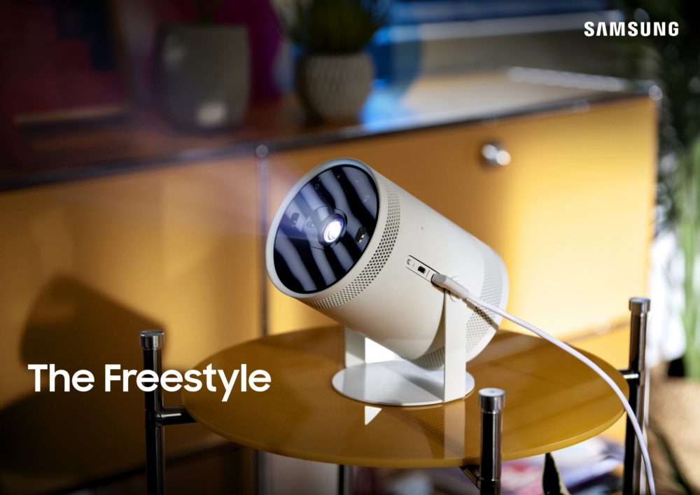 The-Freestyle-Press-release-main2 Samsung stellt tragbaren Projektor “The Freestyle” vor  Gadgets
