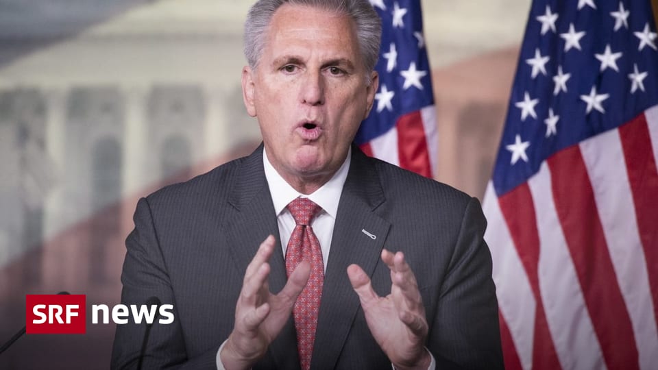 US Capitol stormed - top Republican McCarthy doesn't want to comment on attack - News