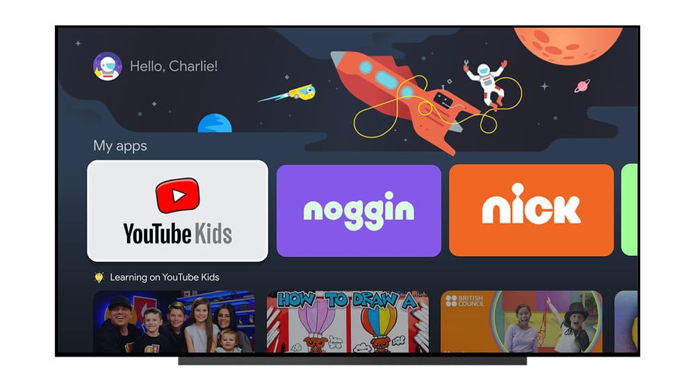 Google TV will soon let you set up kids' profiles.