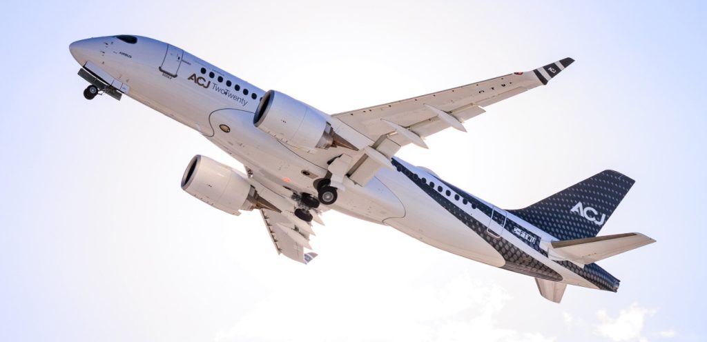 ACJ Two Twenty: Airbus presents its first A220 in VIP version