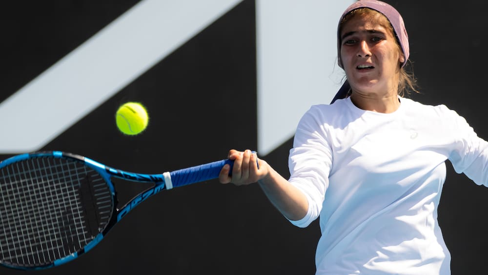 Iran's Mishkat Al-Zahra makes history at the Australian Open