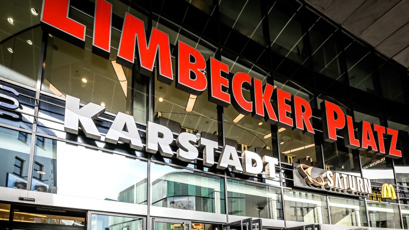 Limbecker Platz in Essen: a big announcement - but with a catch