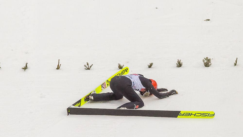 Ski jump: 20-year-old German and violent fall in Willingen