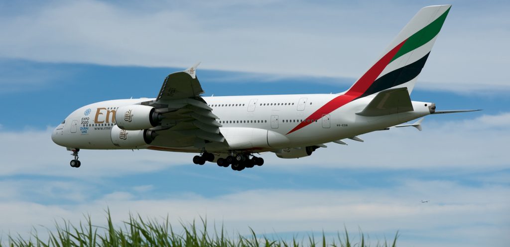Auction: Parts of the former Emirates A380 plane under hammer
