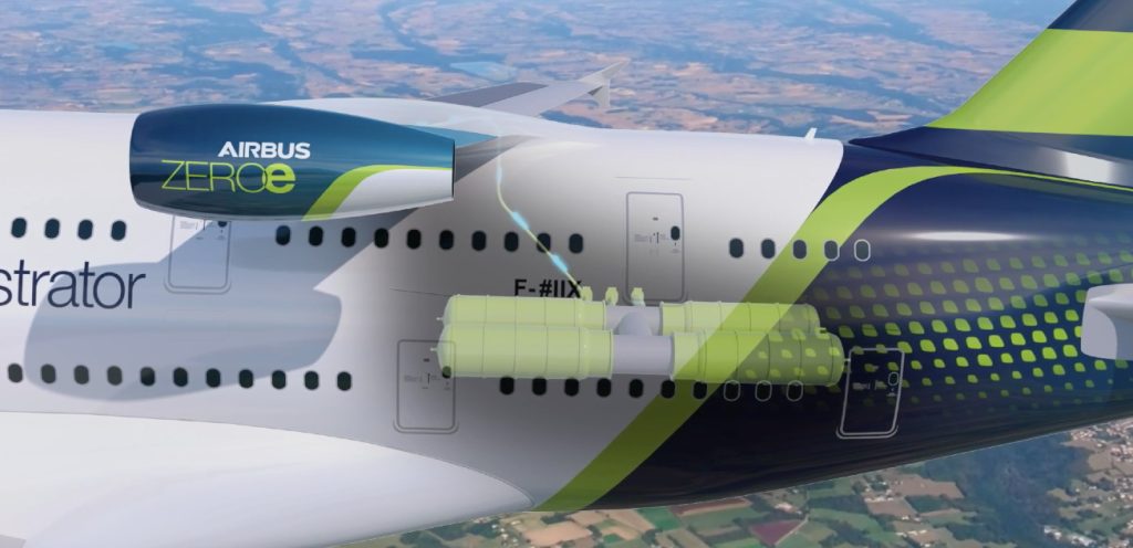 Hydrogen tests: Airbus and CFM aircraft have added a fifth engine to the A380