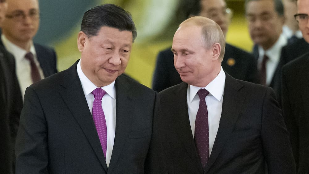 Vladimir Putin and Xi Jinping met in Beijing