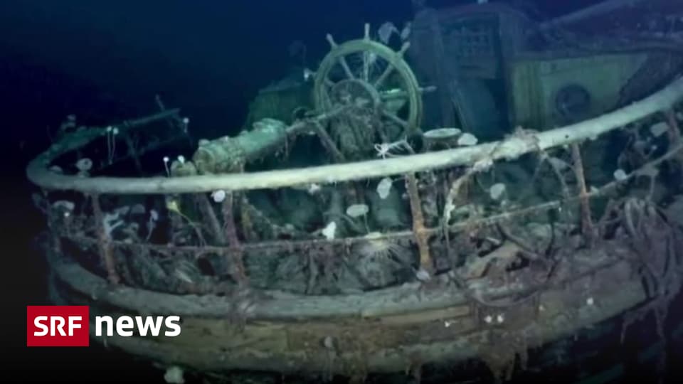 Stunning discovery - researchers discover 100-year-old shipwreck 'stamina'