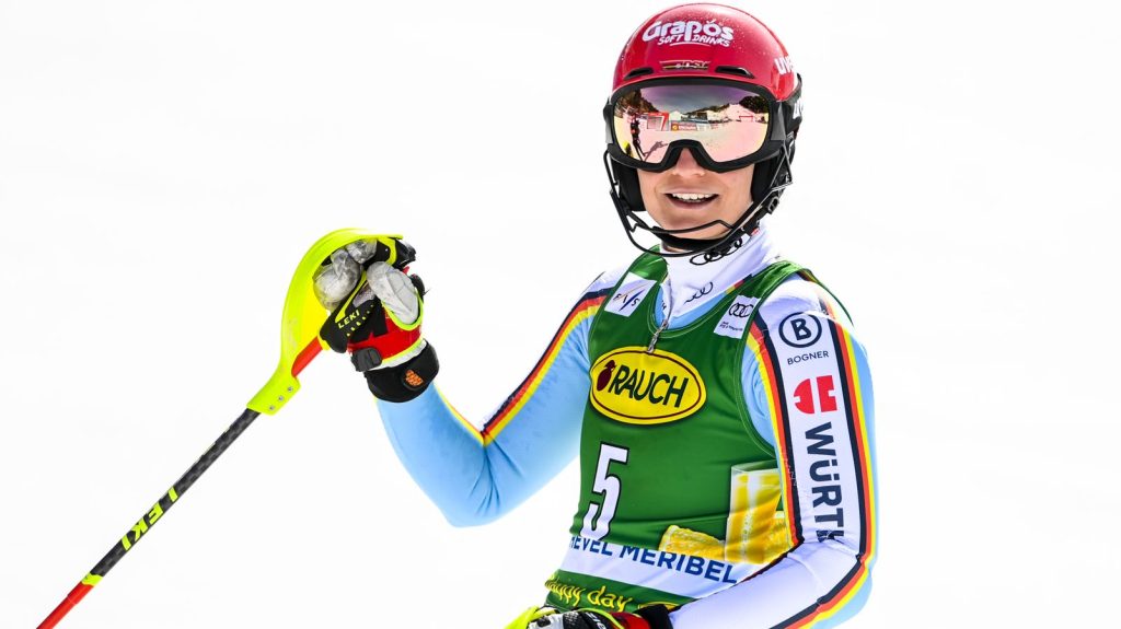 Alpine skiing: Lina Dor races to second place in the last slalom