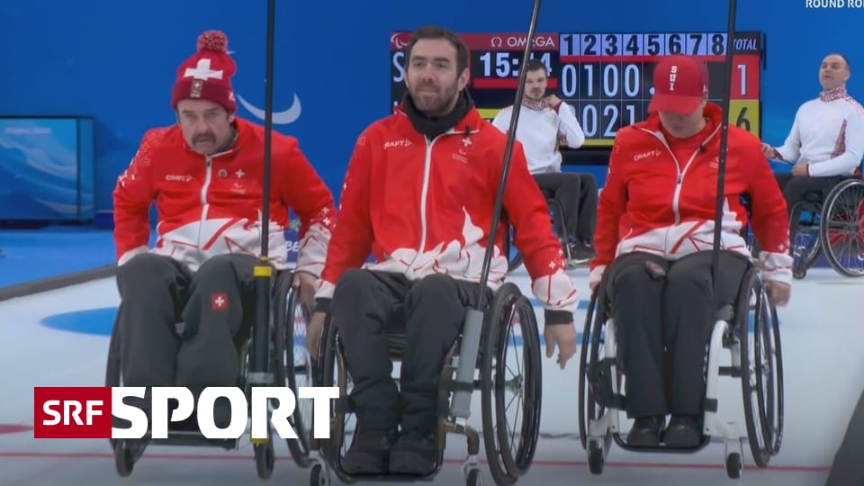 Curling in a wheelchair - because of the millimeters: catching up with a Swiss chair is not rewarded - Sports