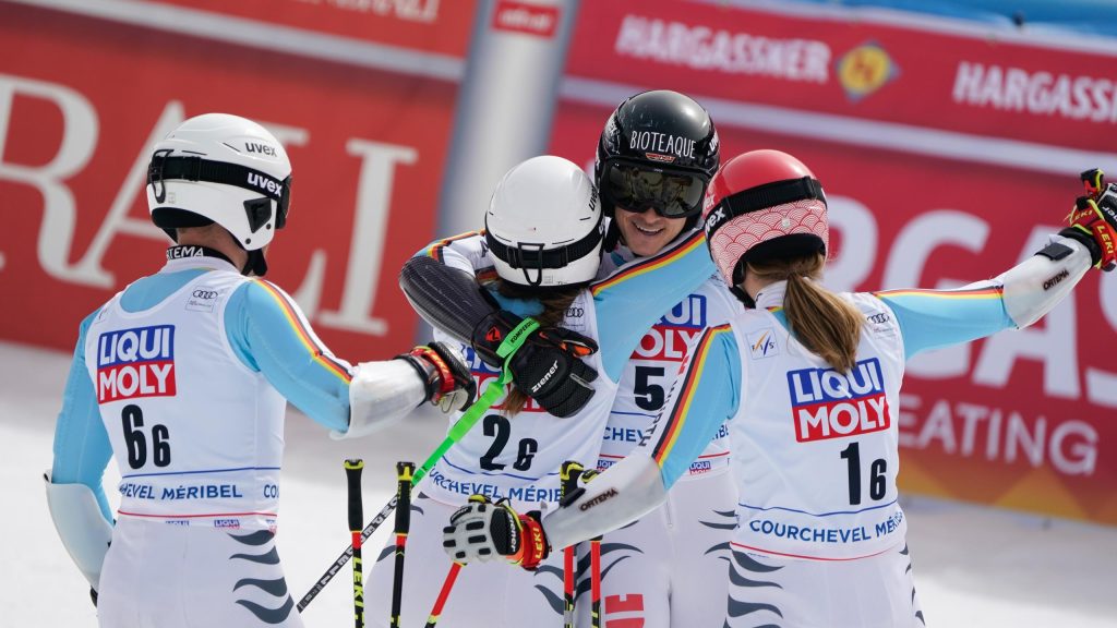 Surprisingly, the German Alpine team finished third in the World Cup finals in Courchevel at the end of the season