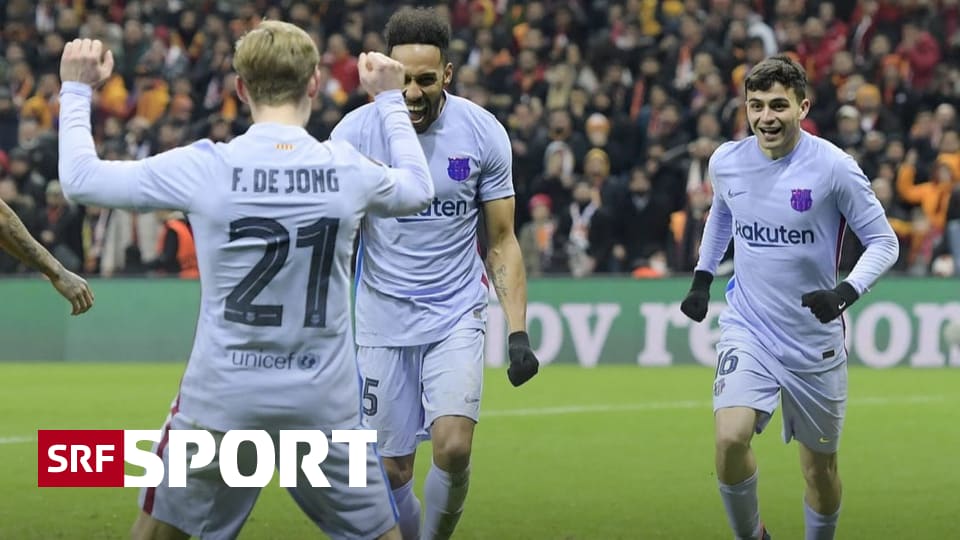 The European League round - Barcelona moves to the quarter-finals - Leverkusen miss the turning point - sports