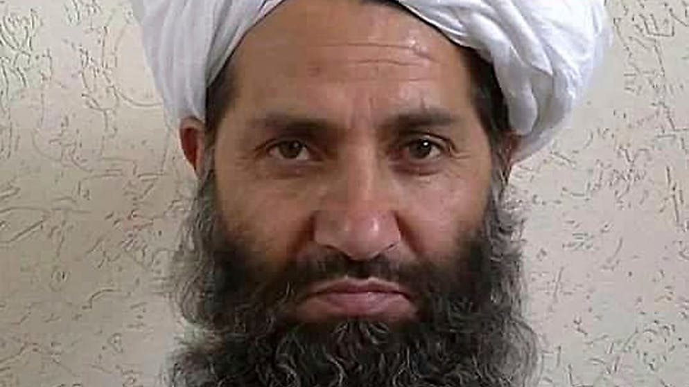 ARCHIVES - Afghan Taliban leader Haibatullah Achundsada poses for a photo in this undated 2016 photo. Photo: Afghan Islamic Press/Associated Press/DPA