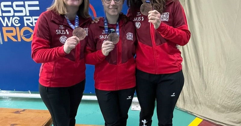Bronze Medal for Women's Triathlon |  Swiss Shooting Federation