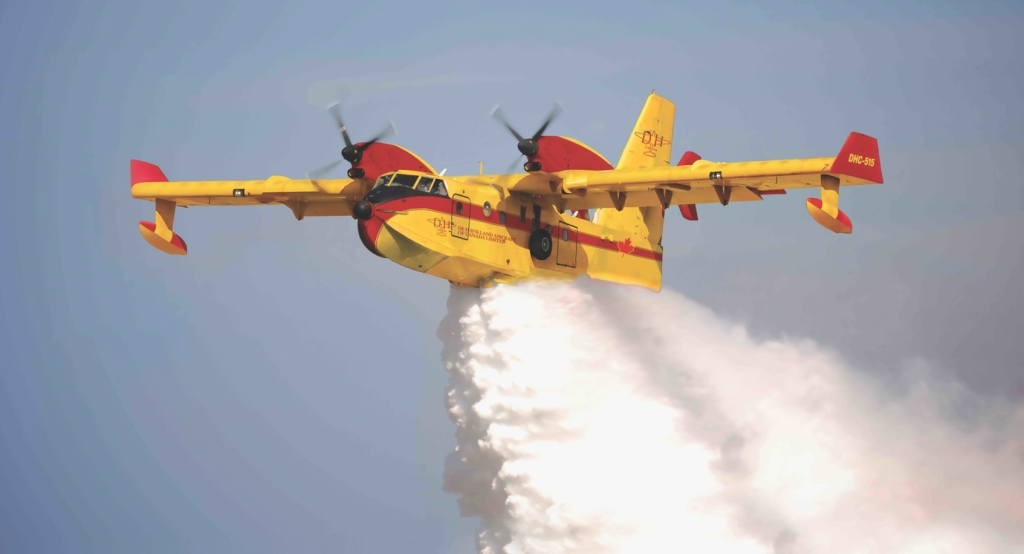 De Havilland Canada DHC-515: New firefighting aircraft takes off two years late