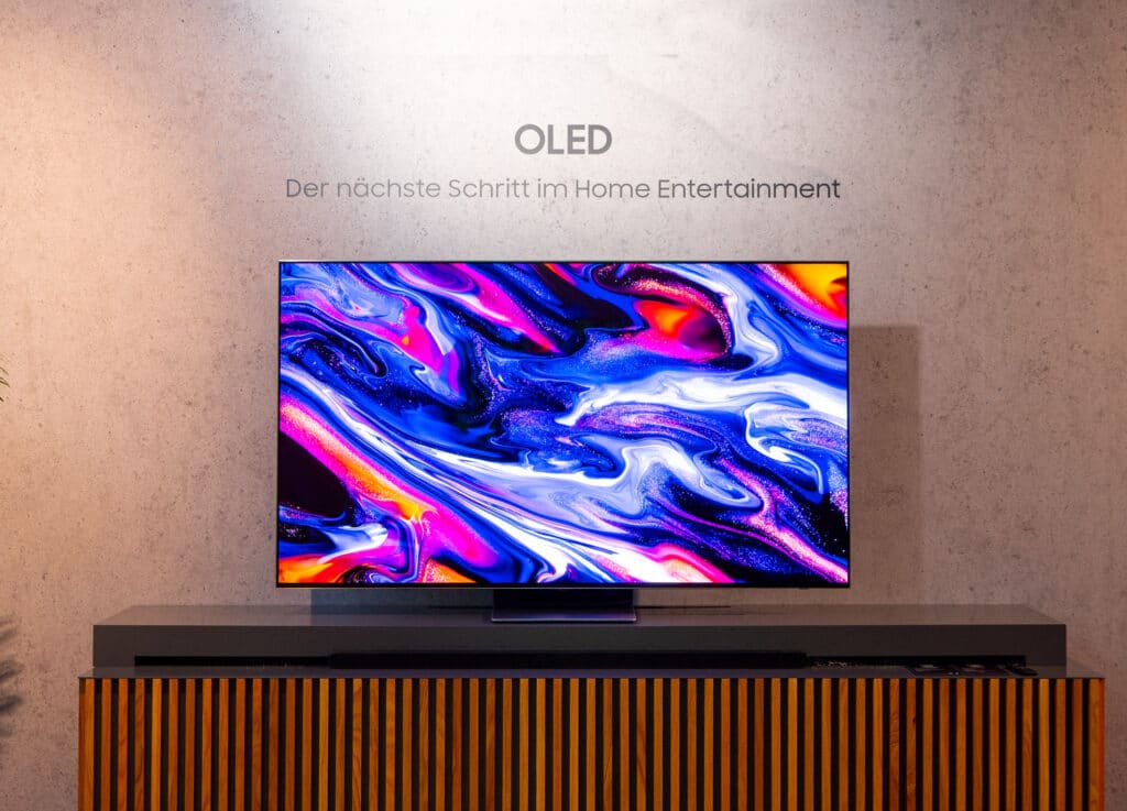 Samsung OLED TV S95B is available in 55 and 65 inch sizes