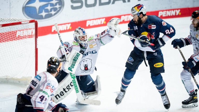 There was no getting past Matthias Niederberger in the polar bears' range (Photo: City-Press GmbH)