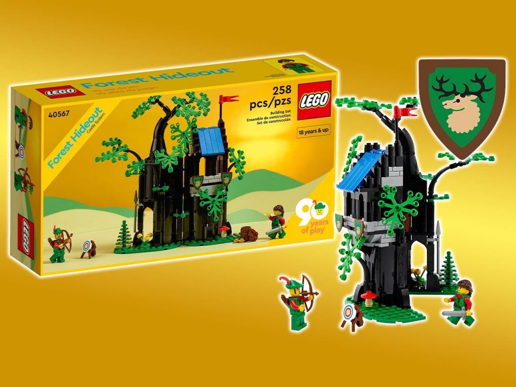 LEGO Forest Hideout (40567) as a free gift starts tonight!